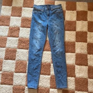 Women’s J Crew 9” High Rise Toothpick Jean